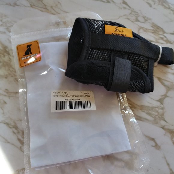 Mayerzon Dog Mayerzon Dog Muzzle With Adjustable Velcro To Prevent Biting Barking Chewing M